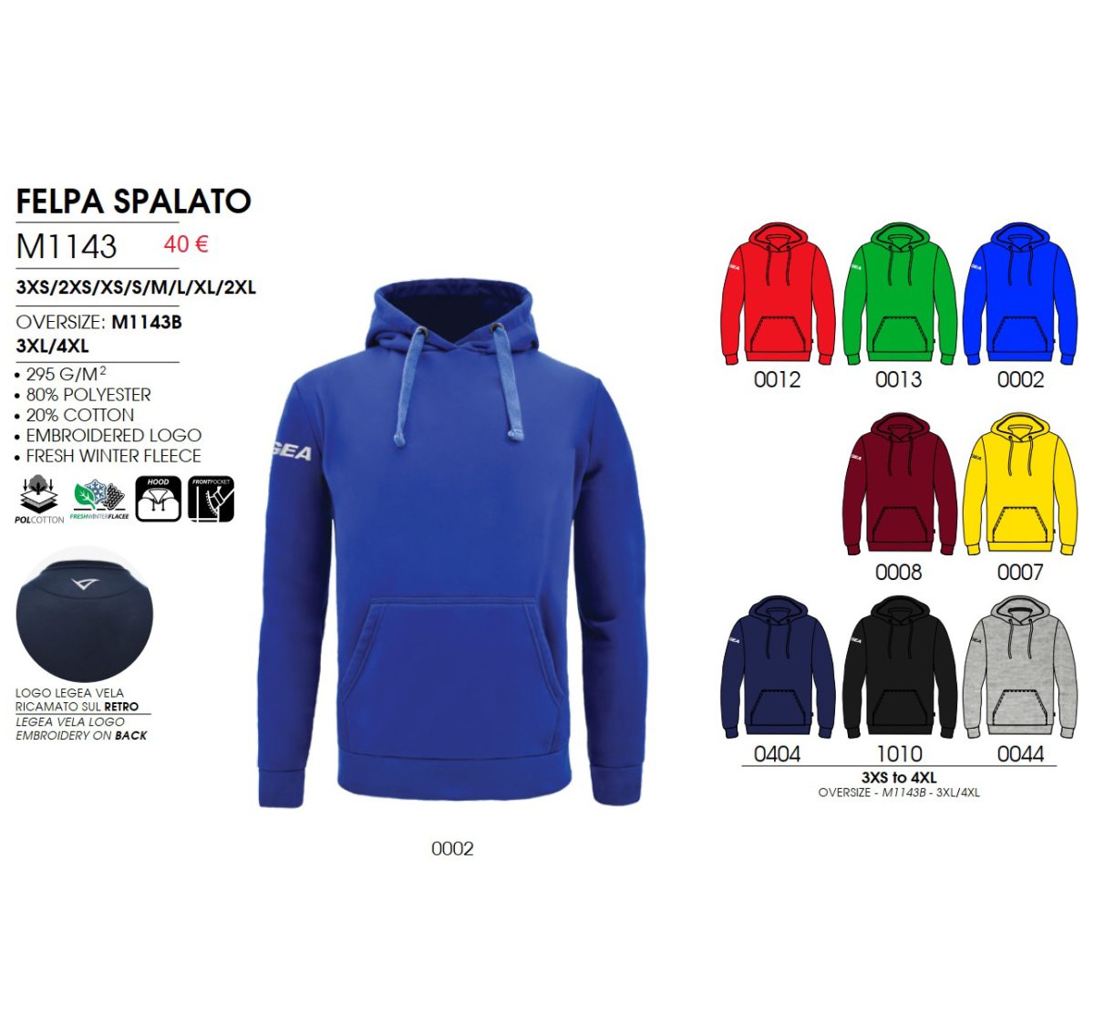 LEGEA FELPA SPALATO - Image 2