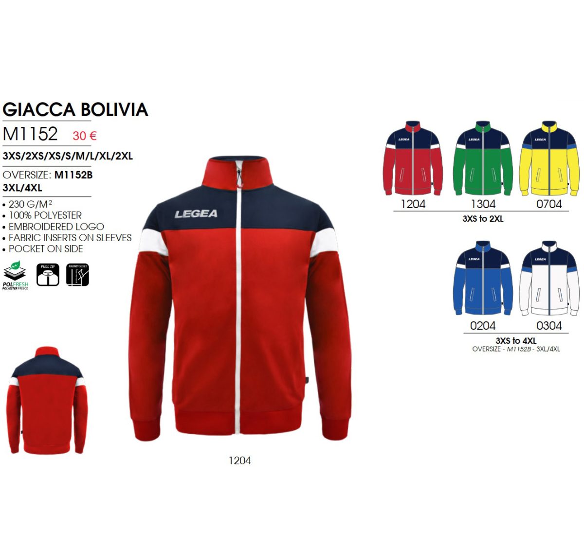 LEGEA TUTA BOLIVIA - Image 2