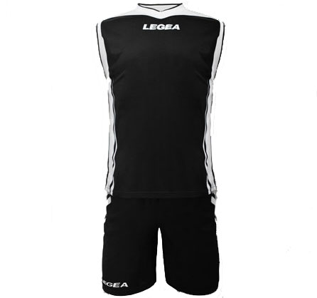 LEGEA KIT JACKSON BASKET BLK/WHT