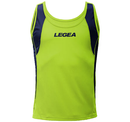 LEGEA CANOTTA CORFU YEL FL/BLU