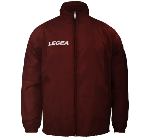 LEGEA RAIN JACKET ITALIA GRANATA