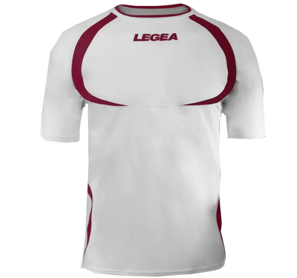 LEGEA MAGLIA TAIPEI MC LEGEA MAGLIA TAIPEI MC WHT/GRANATA