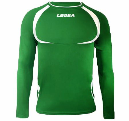 LEGEA MAGLIA TAIPEI ML GREEN/WHT