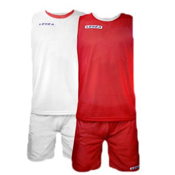 LEGEA KIT DOUBLE RED/WHT