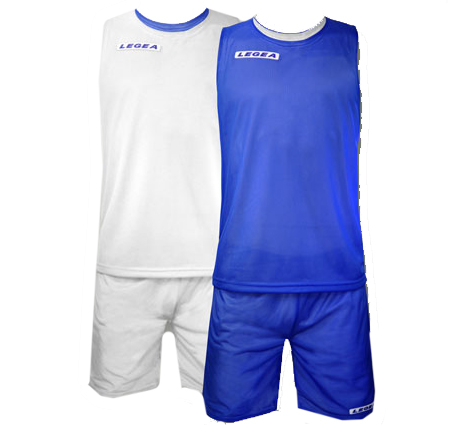 LEGEA KIT DOUBLE ROY/WHT