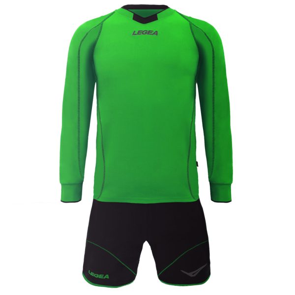 LEGEA KIT PORTIERE STORM GREEN FL/PIOMBO