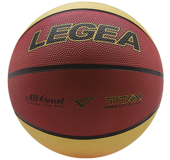 LEGEA PALLONE TITAN BASKET ACERO/SABBIA